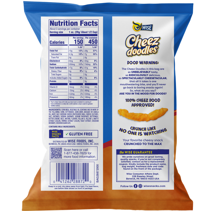 Extra Crunchy Cheddar Puffs